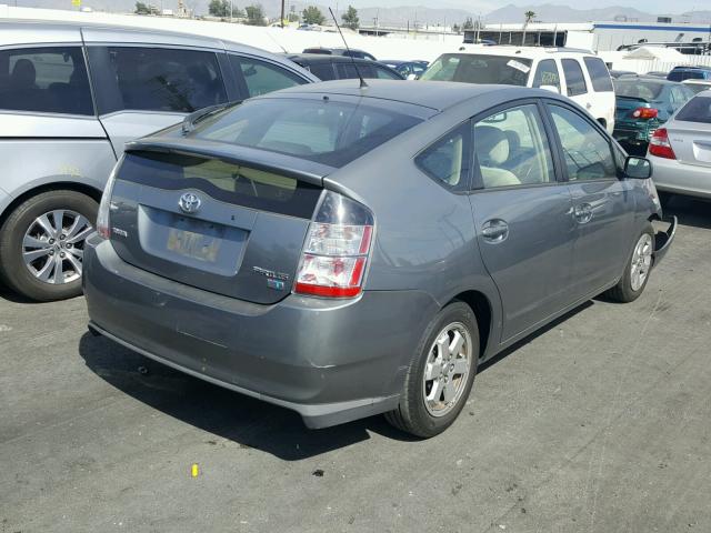 JTDKB20U953001672 - 2005 TOYOTA PRIUS GREEN photo 4