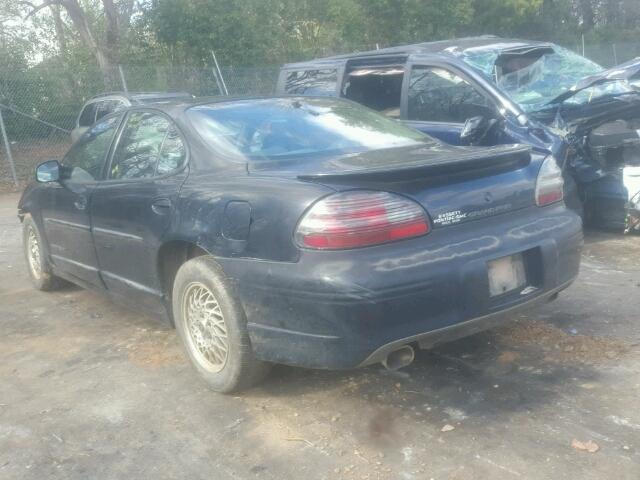 1G2WP52K2YF188163 - 2000 PONTIAC GRAND PRIX BLACK photo 3