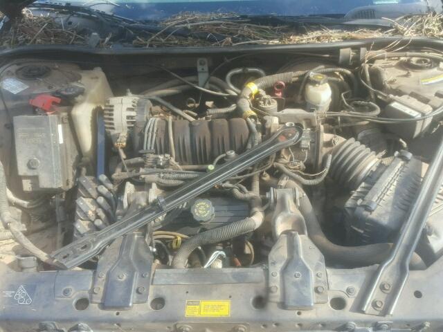 1G2WP52K2YF188163 - 2000 PONTIAC GRAND PRIX BLACK photo 7