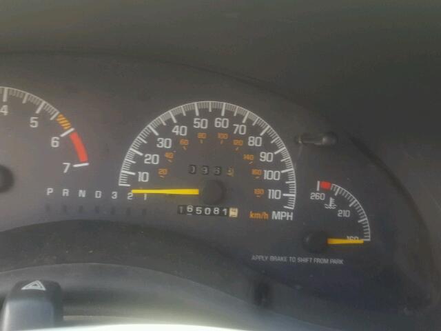 1G2WP52K2YF188163 - 2000 PONTIAC GRAND PRIX BLACK photo 8