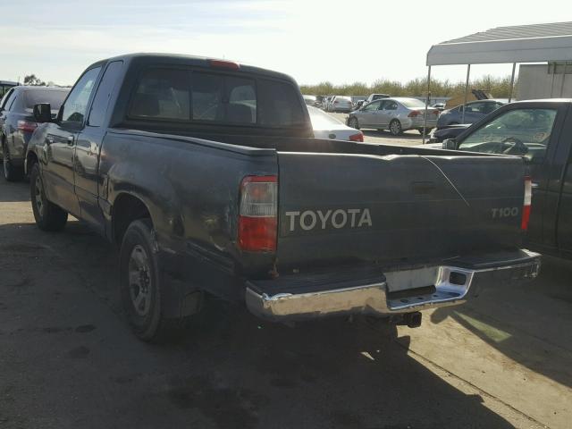 JT4TN12DXT0016344 - 1996 TOYOTA T100 XTRAC GREEN photo 3