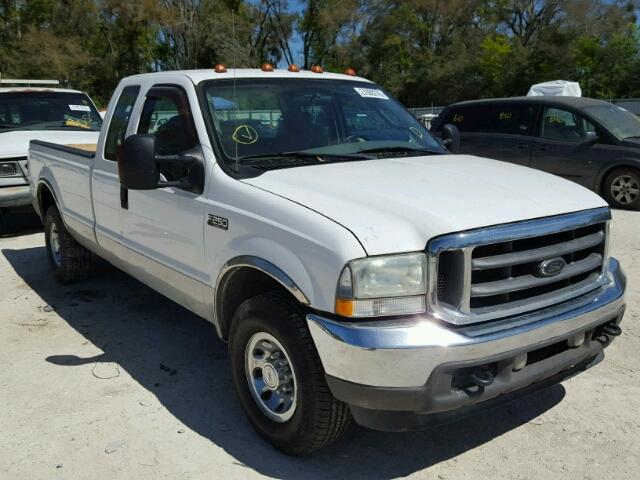 1FTNX20L24EB82154 - 2004 FORD F250 SUPER WHITE photo 1