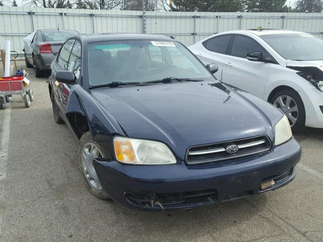 4S3BE635327205911 - 2002 SUBARU LEGACY L BLUE photo 1