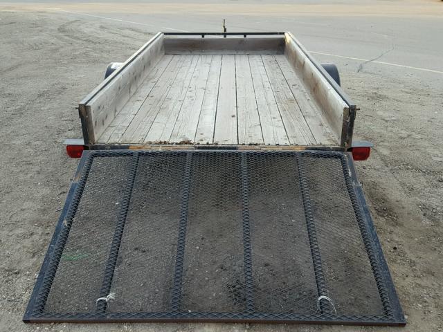 N0V1NPLATE72 - 2001 UTILITY TRAILER BLACK photo 8