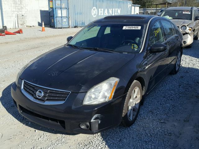 1N4BA41E67C859907 - 2007 NISSAN MAXIMA SE BLACK photo 2