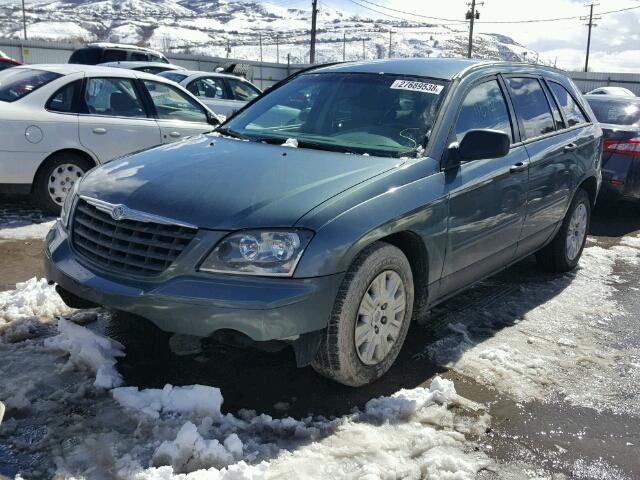 2A4GM48476R620791 - 2006 CHRYSLER PACIFICA BLUE photo 2