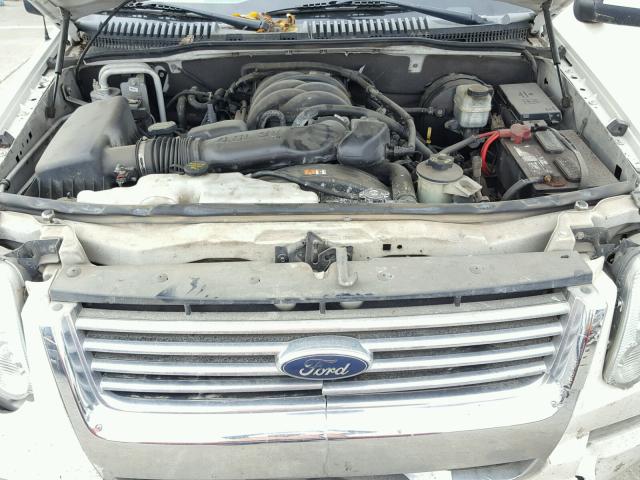 1FMEU65837UA33617 - 2007 FORD EXPLORER L WHITE photo 7