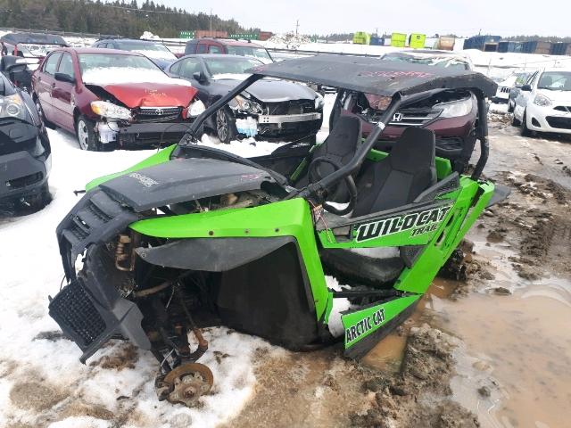 4UF15MPVXFT308243 - 2015 ARCTIC CAT WILDCAT TR GREEN photo 2