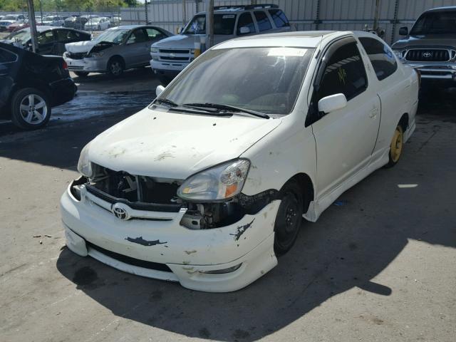 JTDAT123740319099 - 2004 TOYOTA ECHO WHITE photo 2