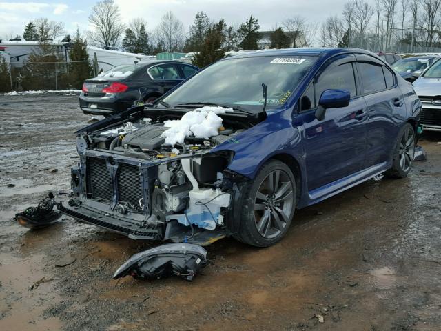 JF1VA1E67H9835855 - 2017 SUBARU WRX PREMIU BLUE photo 2