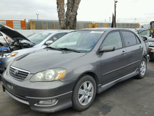 1NXBR30EX7Z837266 - 2007 TOYOTA COROLLA CE GRAY photo 2