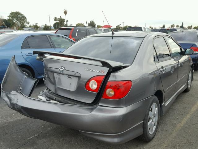 1NXBR30EX7Z837266 - 2007 TOYOTA COROLLA CE GRAY photo 4