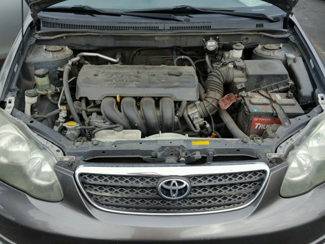 1NXBR30EX7Z837266 - 2007 TOYOTA COROLLA CE GRAY photo 7