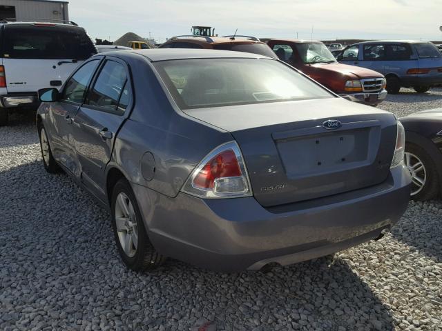 3FAFP07116R101163 - 2006 FORD FUSION SE GRAY photo 3