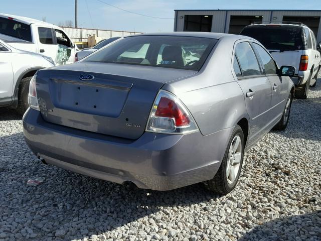 3FAFP07116R101163 - 2006 FORD FUSION SE GRAY photo 4