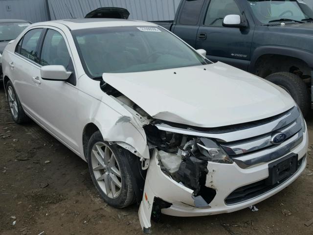 3FAHP0CG1AR277268 - 2010 FORD FUSION SEL WHITE photo 1