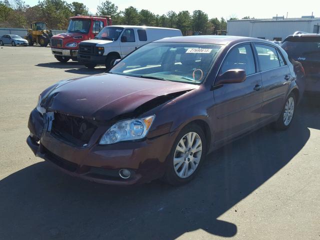 4T1BK36B18U272022 - 2008 TOYOTA AVALON XL BURGUNDY photo 2