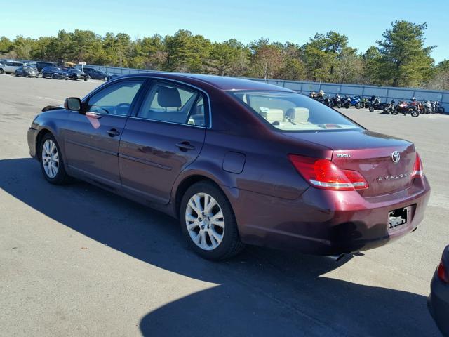 4T1BK36B18U272022 - 2008 TOYOTA AVALON XL BURGUNDY photo 3