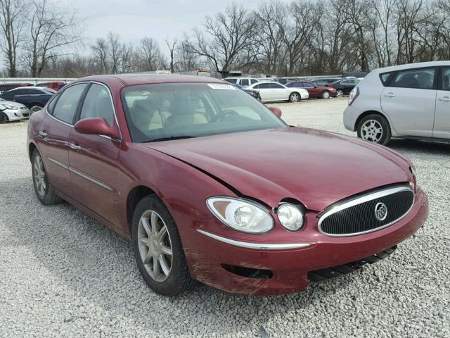 2G4WE587X61191784 - 2006 BUICK LACROSSE C MAROON photo 1