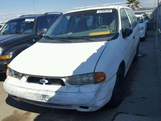 2FTDA54U9WBA44420 - 1998 FORD WINDSTAR WHITE photo 2