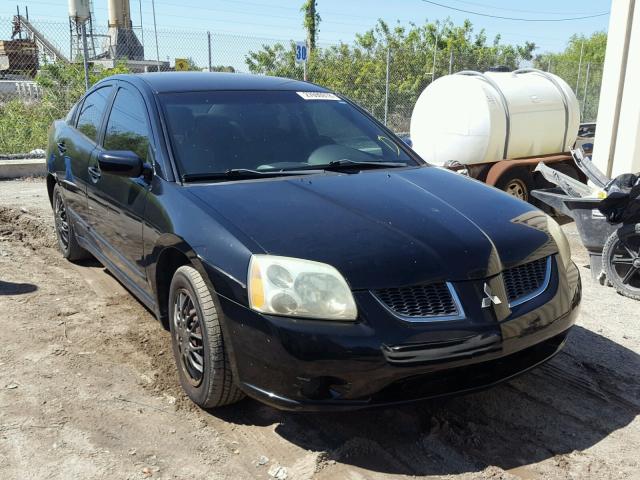 4A3AB36F24E077566 - 2004 MITSUBISHI GALANT ES BLACK photo 1