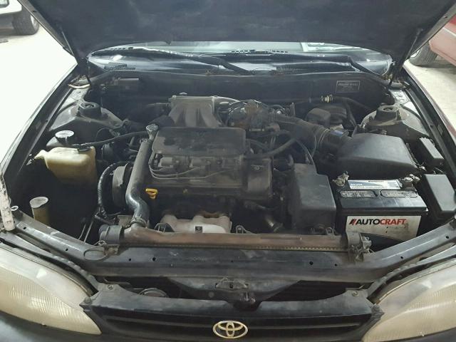 4T1BF12K0TU123057 - 1996 TOYOTA CAMRY LE BLACK photo 7