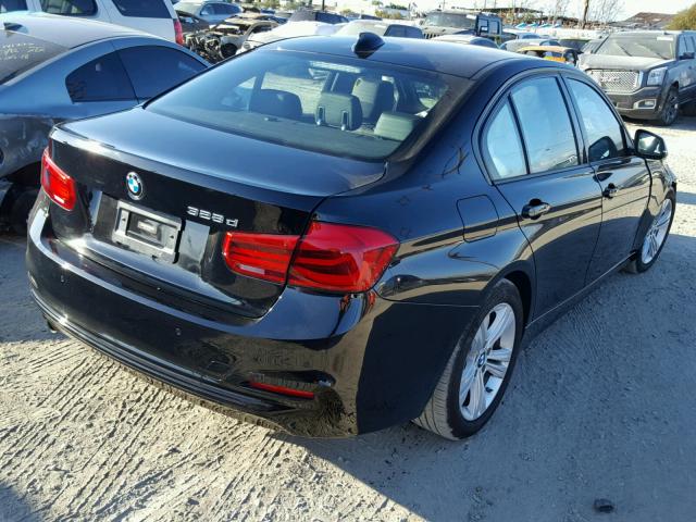 WBA8E5C55GK388623 - 2016 BMW 328 D BLACK photo 4