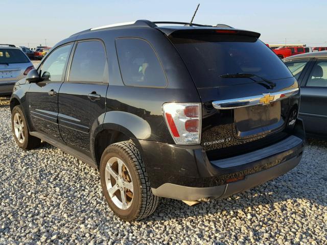 2CNDL63F276053114 - 2007 CHEVROLET EQUINOX LT BLACK photo 3