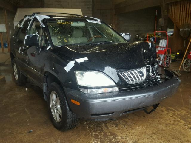 JTJHF10U910227504 - 2001 LEXUS RX 300 BLACK photo 1