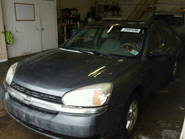 1G1ZT54825F250610 - 2005 CHEVROLET MALIBU LS 灰色 照片 2