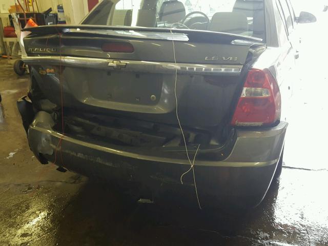 1G1ZT54825F250610 - 2005 CHEVROLET MALIBU LS 灰色 照片 9