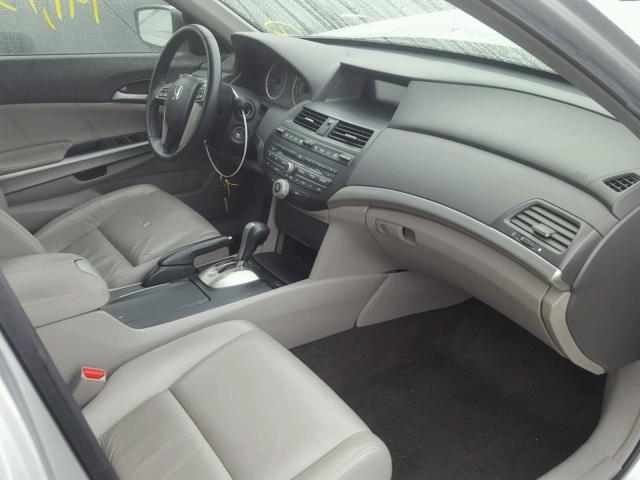 1HGCP26859A163110 - 2009 HONDA ACCORD EXL SILVER photo 5