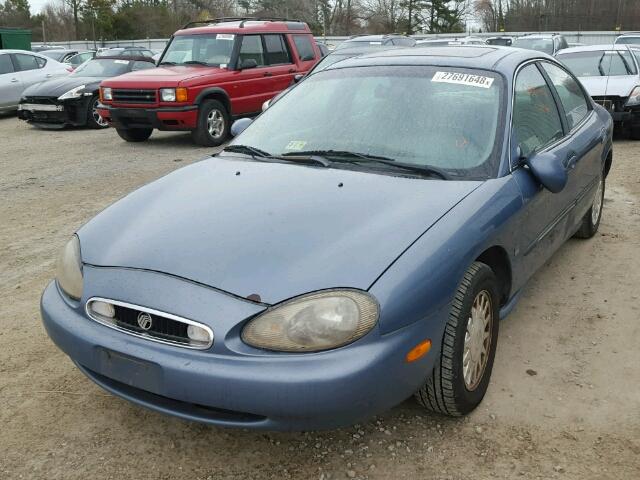 1MEFM53S4XA662420 - 1999 MERCURY SABLE LS BLUE photo 2