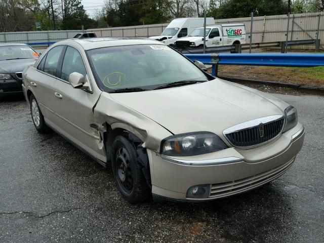 1LNHM86S14Y602908 - 2004 LINCOLN LS GOLD photo 1