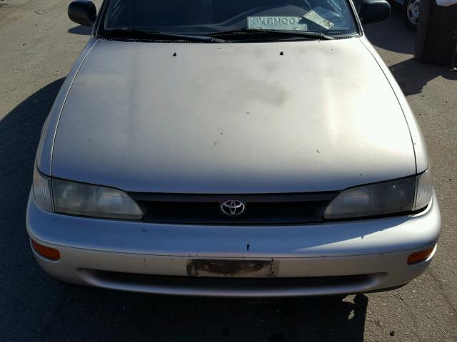 JT2AE09V1R0064798 - 1994 TOYOTA COROLLA BA GOLD photo 9