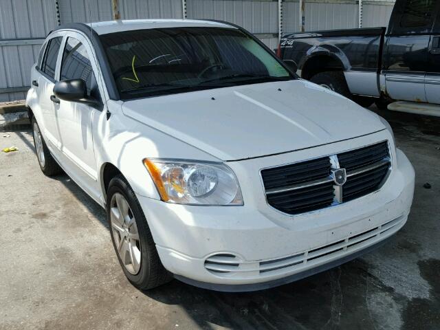 1B3HB48B77D530058 - 2007 DODGE CALIBER SX WHITE photo 1