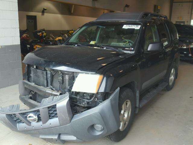 5N1AN08U36C543939 - 2006 NISSAN XTERRA OFF BLACK photo 2