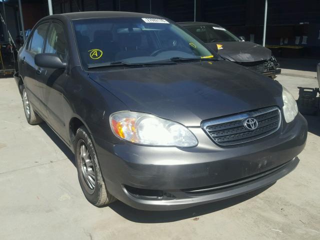 1NXBR32E15Z518087 - 2005 TOYOTA COROLLA GRAY photo 1