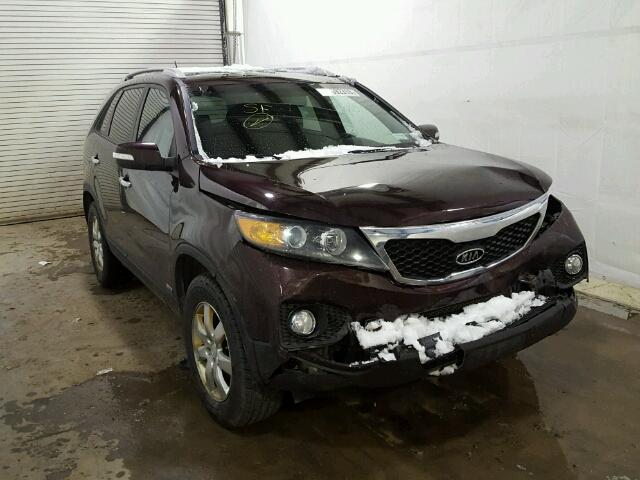 5XYKTCA65CG189456 - 2012 KIA SORENTO BA PURPLE photo 1