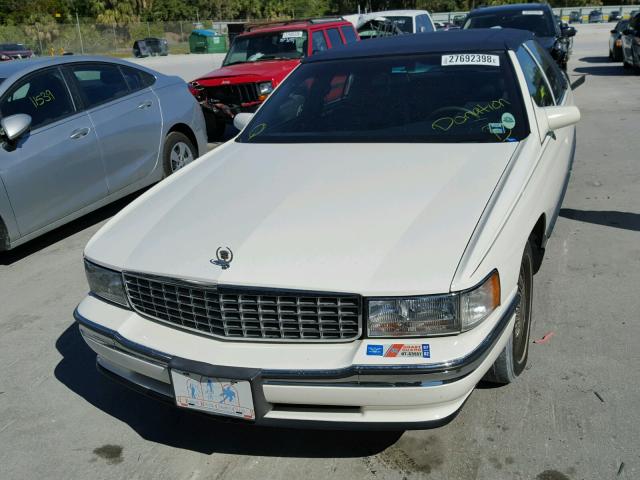 1G6KD52B3RU276951 - 1994 CADILLAC DEVILLE WHITE photo 9