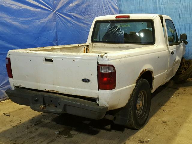 1FTYR10D53PB57357 - 2003 FORD RANGER WHITE photo 4