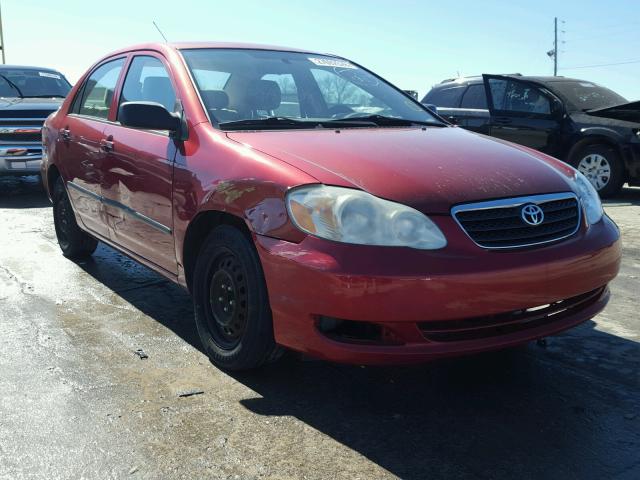 1NXBR32E07Z780752 - 2007 TOYOTA COROLLA CE RED photo 1