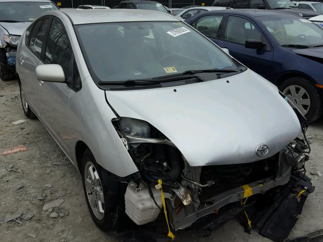 JTDKB20U253045237 - 2005 TOYOTA PRIUS SILVER photo 1