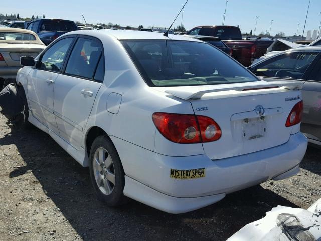 1NXBR32E75Z430063 - 2005 TOYOTA COROLLA CE WHITE photo 3