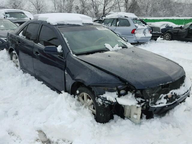 1G6DW677760199503 - 2006 CADILLAC STS BLUE photo 1