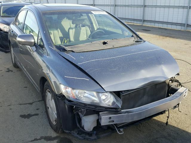 JHMFA36289S004802 - 2009 HONDA CIVIC HYBR GRAY photo 1