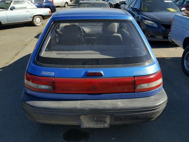 JM1BG2344P0645940 - 1993 MAZDA 323 BLUE photo 9