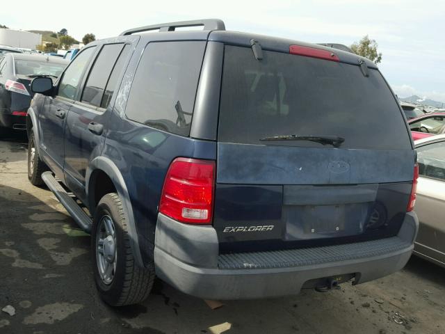 1FMZU62K03UA44344 - 2003 FORD EXPLORER X BLUE photo 3