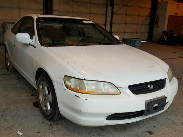 1HGCG2252WA029131 - 1998 HONDA ACCORD EX WHITE photo 1