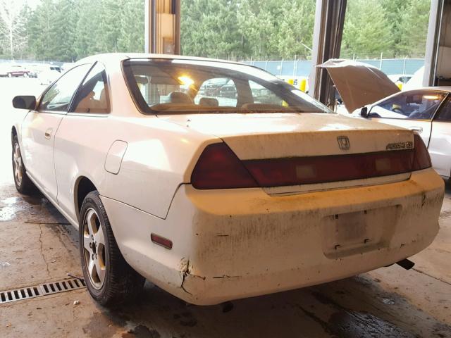 1HGCG2252WA029131 - 1998 HONDA ACCORD EX WHITE photo 3